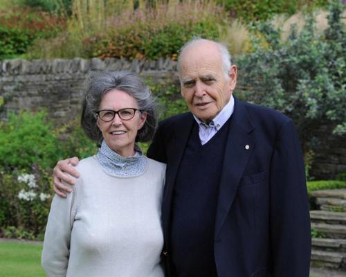 Lady Dunne and Sir Thomas Dunne. Photograh by James Maggs - Hereford Times
